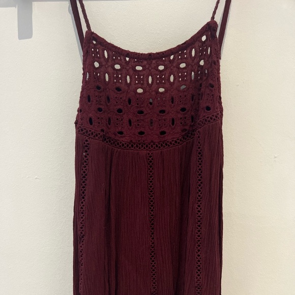 Cape Juby Maroon Tank Top - Picture 1 of 2